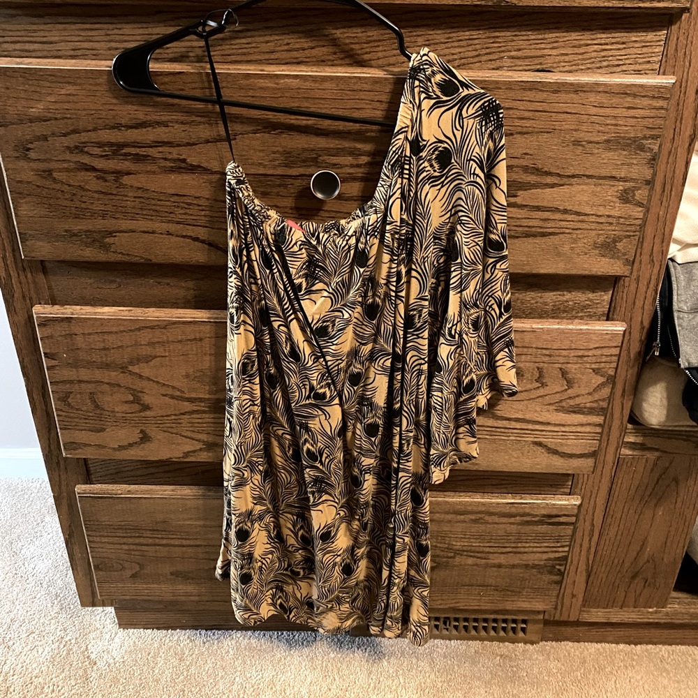 peacock dress